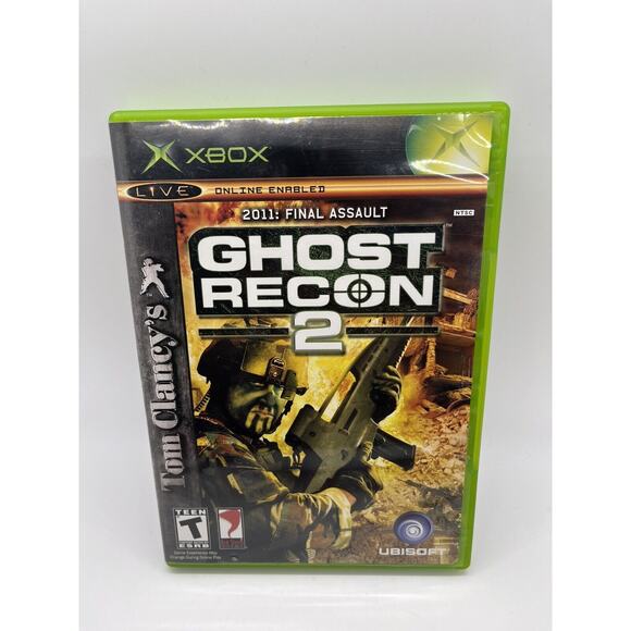 Ghost Recon 2 (Original Xbox) Black Label Cib Complete & Tested - Picture 1 of 9
